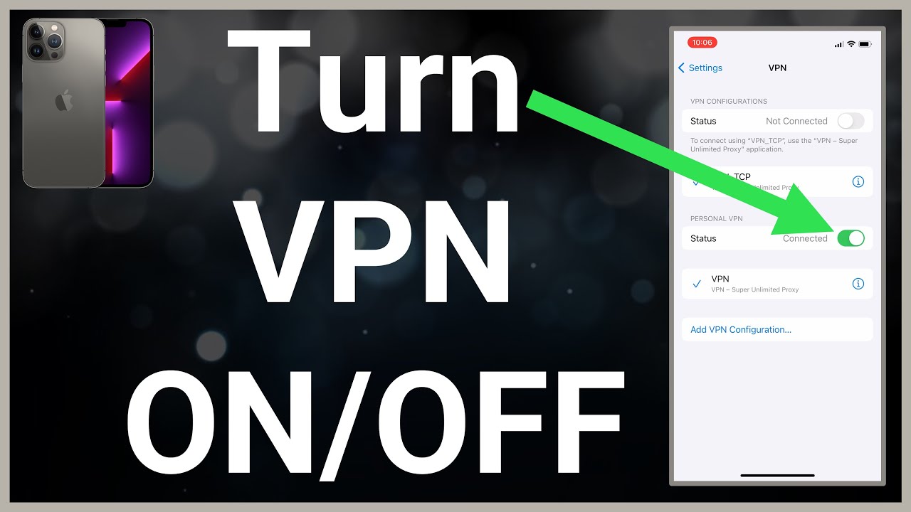How To Turn Off Vpn On Ipad